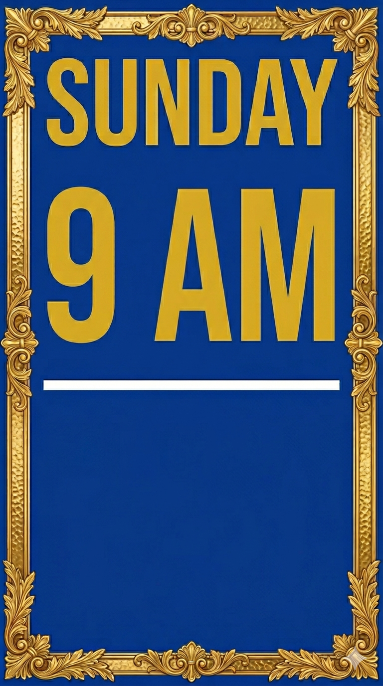 Sunday 9am
